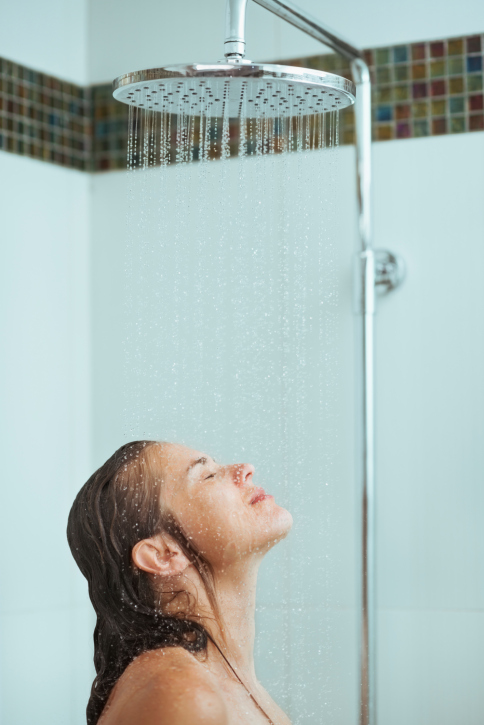 Water Line Replacement in Shower