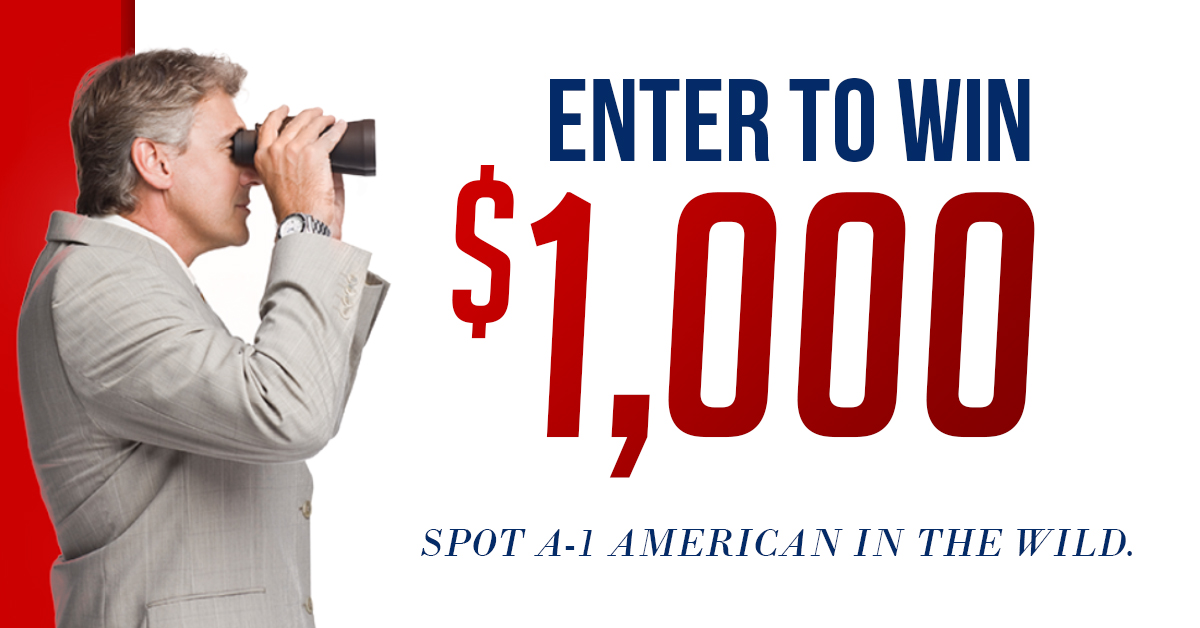 Enter to Win the Spot A-1 American Contest